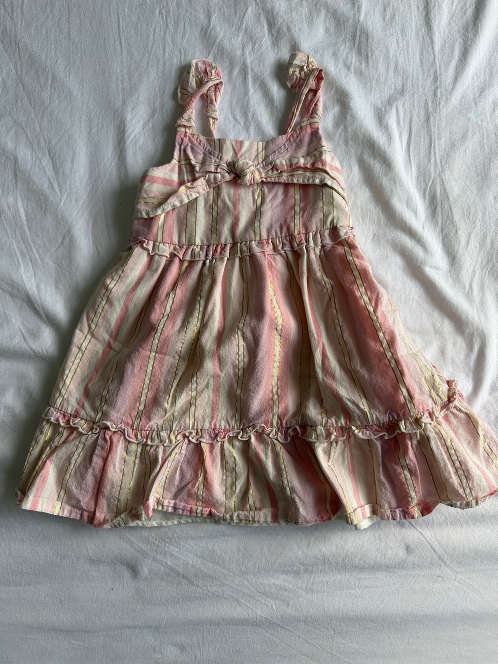 GAP Girls Mixed Colors Dress Lot - Orange, Pink, Navy, Cream, White size 3T - Picture 5 of 9